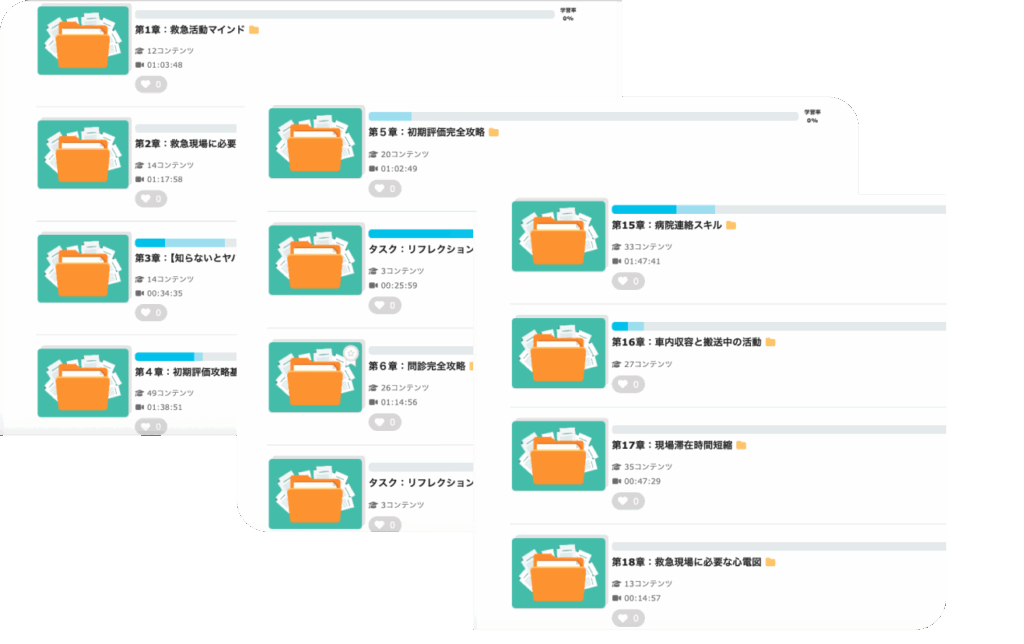 充実した教材のイメージ画像